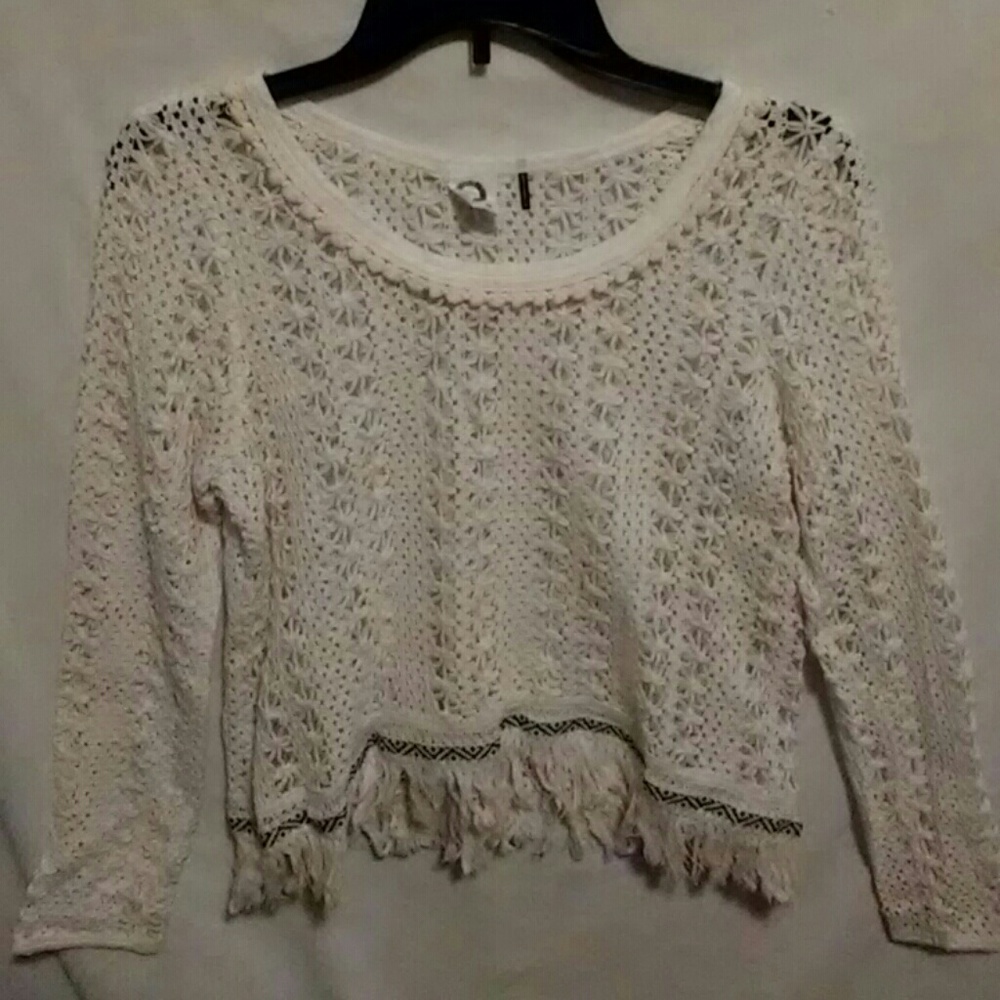 NWOT boho style long sleeve top